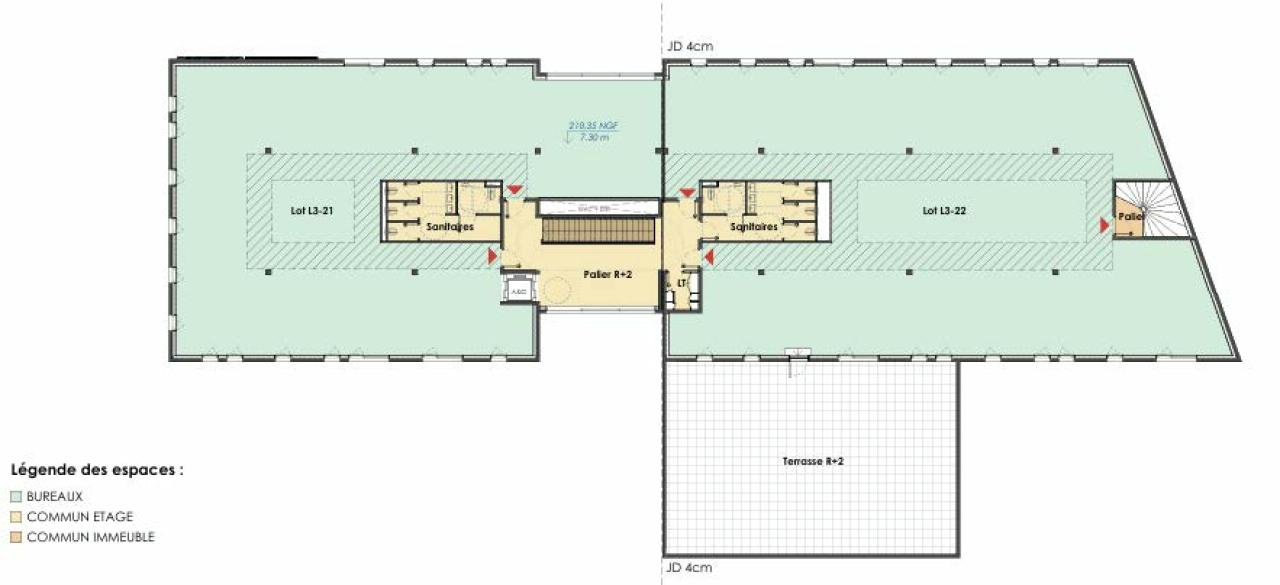 Bureau Bron 846m² Vente bureau Bron Rhône OVBUR2117338 20